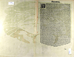 Map of Alexandria, Georg Braun (German, 1541–1622), Etching, hand colored