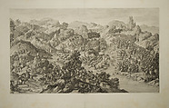 The Battle of Yešil-köl-nör, Charles Nicolas Cochin II (French, Paris 1715–1790 Paris), Etching and engraving
