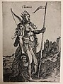 Tomyris with the Head of King Cyrus, Hieronymus (Jerome) Wierix Netherlandish, Etching
