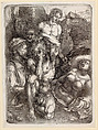 The Saturnalia (The Desperate Man), Albrecht Dürer (German, Nuremberg 1471–1528 Nuremberg), Etching