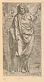 Christ, Bartolomeo Passarotti (Passerotti) (Italian, Bologna 1529–1592 Bologna), Etching
