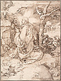 Agony in the Garden, Albrecht Dürer (German, Nuremberg 1471–1528 Nuremberg), Pen and brown ink