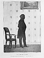 Silhouette Portrait of Martin Van Buren, William Henry Brown  American, Lithograph with tint stone