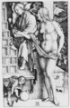 The Dream of the Doctor, Albrecht Dürer (German, Nuremberg 1471–1528 Nuremberg), Engraving