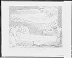 The Death of the Good Old Man, from "The Grave," a Poem by Robert Blair, After William Blake (British, London 1757–1827 London), Engraving