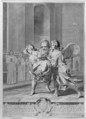 Saint Peter Nolasque, Claude Mellan (French, Abbeville 1598–1688 Paris), Engraving; second state of two (BN)