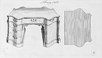 The Second Edition of Genteel Household Furniture in the Present Taste, Part I, II, III, The Society of Upholsterers, Cabinet-Makers, etc. (London), Illustrations: etching and engraving