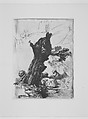 St. Jerome beside a Pollard Willow, Rembrandt (Rembrandt van Rijn) (Dutch, Leiden 1606–1669 Amsterdam), Etching and drypoint; fourth of four states