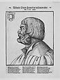 Portrait of Dürer, Erhard Schön ? German, Woodcut