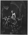 An Academy by Lamplight, William Pether (British, Carlisle ca. 1738–1821 Bristol), Mezzotint; second state of two