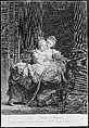 Les Jeunes Soeurs, After Jean Honoré Fragonard (French, Grasse 1732–1806 Paris), Etching, first state
