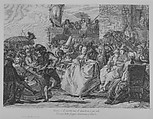 The Minuet, Giacomo Leonardis Italian, Etching and engraving