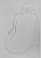 Seated Nude, viewed from the back, Henri Matisse (French, Le Cateau-Cambrésis 1869–1954 Nice), Lithograph