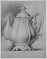 Factory Design Book of French Porcelain, Designed by Haviland & Co. (American and French, 1864–1931), Pen and black ink, pen and brown ink.