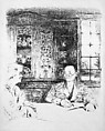 Le Menu, Plate 2 from Cuisine, Edouard Vuillard (French, Cuiseaux 1868–1940 La Baule), Lithograph; fifth state of five