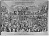 Exposition au Salon du Louvre en 1787, Pietro Antonio Martini (Italian, Trescali 1738–1797 Parma), Etching and engraving