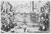 The Annunciation, Jean Cousin the Elder  French, Engraving