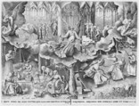The Parable of the Wise and Foolish Virgins, After Pieter Bruegel the Elder (Netherlandish, Breda (?) ca. 1525–1569 Brussels), Engraving; first state of two