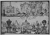 Album of Drawings, Filippo Juvarra (Italian, Messina 1678–1736 Madrid), 1)     Pen and brown ink, brush and gray wash.
2)     Pen and brown ink, over black chalk.
3)
4)     Black chalk.
5)     Pen and brown ink, over black chalk.
6)     Pen and brown ink, over black chalk.
7)     Pen and brown ink, black chalk transfer.
8)     Pen and brown ink, brush and gray wash, over black chalk.
9)     Black chalk.
10)   Black chalk.
11)   Black chalk, with pen and brown ink inscription and sketches.
12)
13)   Pen and brown ink, over traces of black chalk.
14)   Pen and brown ink.
15)   Pen and brown ink, over black chalk.
16)   Black chalk.
17)   Pen and brown ink, over black chalk.
18)   
19)   Black chalk.
20)   Black chalk.
21)   Black chalk, with some strengthening in pen and brown ink.
22)  
23)   Black chalk. 
24)   Black chalk.
25)   Black chalk.
26)   Black chalk.
27)   Black chalk.
28)   Black chalk.
29)   Black chalk.
30)   Black chalk.
31)   Black chalk.
32)   Black chalk.
33)   Black chalk.
34)   Black chalk.
35)   Black chalk.
36)   Black chalk.
37)   Black chalk.
38)   Black chalk.
39)   Black chalk.
40) 
41)
42)
43)
44)
45)
46)
47)
48)
49)
50)
51)    Black chalk, pen and brown ink.
52) 
53)    Black chalk, pen and brown ink.
54)
55)    Pen and brown ink, brush and wash, over black chalk.
56)
57)    Pen and brown ink, brush and wash, over black chalk.
58)    Pen and brown ink.
59)    Pen and brown ink, over black chalk.
60)    Pen and brown ink, over black chalk.
61)    Brush and gray wash, over black chalk on lightweight paper.
62)    
63)    Black chalk.
64)    
65)    Black chalk.
66)    Pen and brown ink, over black chalk.
67)    Pen and brown ink, brush and gray wash, over black chalk.
68)    Pen and brown ink, brush and two tones of gray wash, over black chalk.
69)    Pen and brown ink, brush and two tones of brown wash, over black chalk.
70)    Pen and brown ink.
71)    Black chalk.
72)
73)    Pen and brown ink, over black chalk.
74)    
75)    Pen and brown ink, brush and gray wash, over black chalk.
76)    Black chalk, pen and brown ink.
77)    Pen and brown ink, brush and gray wash, over black chalk.
78)    Pen and brown ink.
79)    Pen and brown ink, over black chalk.
80)    
81)    Pen and brown ink, over black chalk.
82)    
83)    Pen and brown ink, over black chalk.
84)
85)    Pen and brown ink, over black chalk.
86)
87)    Pen and brown ink, over black chalk.
88)
89)    Black chalk.
90)  
91)
92)    Black chalk.
93)    Pen and brown ink, over black chalk.
94)    Pen and brown ink, over black chalk.
95)    Pen and brown ink, over black chalk.
96)    
97)    Pen and brown ink, over black chalk.
98)    Pen and brown ink, over black chalk.
99)    Pen and brown ink, over black chalk.
100)
101)  Pen and brown ink, over black chalk.
102)  
103)  Black chalk.
104)  Pen and brown ink, over black chalk.
105)  Pen and brown ink, over black chalk.
106)  Pen and brown ink, over black chalk.
107)  Pen and brown ink, over black chalk.
108)
109)  Pen and brown ink, over black chalk.
110)  Pen and brown ink, over black chalk.
111)  Pen and brown ink, over black chalk.
112)  
113)  Pen and brown ink, over black chalk.
114)
115)  Black chalk.
116)  Pen and brown ink.
117)  Pen and brown ink, over black chalk.
118)  Pen and brown ink.
119)  Pen and brown ink, over black chalk.
120)  Pen and brown ink.
121)  Pen and brown ink.
122)  Pen and brown ink, over black chalk.
123)  Pen and brown ink, over black chalk.
124)  
125)  Pen and brown ink, brush and brown wash, over black chalk.
126)  Pen and brown ink.
127)  Pen and brown ink, over black chalk.
128)  1) Pen and brown ink.
         2) Black chalk.
129)  Pen and brown ink, over black chalk.
130)  
131)  Black chalk.
132)  
133)  Black chalk.
134)  Pen and brown ink, over black chalk.
135)  Pen and brown ink, over black chalk.
136)  Pen and brown ink, over black chalk.
137)  Pen and brown ink, brush and brown wash, over black chalk.
138)
139)  Pen and brown ink, over black chalk.
140)  
141)  
142)
143)  Pen and brown ink, over black chalk.
144)  
145)  Pen and brown ink, over black chalk.
146)  Black chalk.
147)  Pen and brown ink, brush and brown wash, over black chalk.
148)
149)  Pen and brown ink, over black chalk.
150)
151)  Pen and brown ink, over black chalk.
152)  
153)  Pen and brown ink, brush and brown wash, over black chalk.
154)  
155)  Pen and brown ink, over black chalk.
156)  Black chalk.
157)  Pen and brown ink, over black chalk.
158)  
159)  Pen and brown ink, brush and brown wash, over black chalk. 
160)  Black chalk.
161)  Black chalk.
162)
163)  Pen and brown ink.
164)  Pen and brown ink, over black chalk.
165)  Pen and brown ink, brush and brown wash, over black chalk.
166)  Pen and brown ink, over black chalk.
167)  Pen and brown ink, over black chalk.
168)
169)  Pen and brown ink, over black chalk.
170)  1)  Pen and brown ink.
         2)  Pen and brown ink.
         3)  Black chalk.
171)  Pen and brown ink.
172)  1)  Pen and brown ink.
         2)  Pen and brown ink, brush and brown wash.
173)  Pen and brown ink, over black chalk.
174)  Pen and brown ink, over black chalk.
175)  Pen and brown ink, brush and brown wash, over black chalk.
176)  
177)  Pen and brown ink, over black chalk.
178)
179)  Pen and brown ink, over black chalk.
180)
181)  Pen and brown ink, over black chalk.
182)  Black chalk.
183)  Pen and brown ink, over black chalk.
184)
185)  Pen and brown ink, over black chalk.
186)  
187)  Pen and brown ink, over black chalk.
188)
189)  Pen and brown ink, over black chalk.
190)  Black chalk.
191)  Black chalk.
192)  Pen and brown ink, over black chalk.
193)  
194)  Pen and brown ink, over black chalk.
195)  Black chalk, with a small remaining portion of a sketch in pen and brown ink.
196)  Pen and brown ink, over black chalk.
197)  Pen and brown ink, over black chalk.
198)  Black chalk.
199)  Pen and brown ink, over black chalk.
200)  
201)  Black chalk.
202)
203)  Pen and brown ink, brush and brown wash, over black chalk.
204)  
205)  Pen and brown ink, brush and brown wash, over black chalk.
206)  
207)  Pen and brown ink, over black chalk.
208)
209)  Pen and brown ink, brush and brown wash, over black chalk.
210)  
211)  Pen and brown ink, over black chalk.
212)
213)  Pen and brown ink, brush and brown wash, over black chalk.
214)  
215)  
216)  Black chalk, brush and brown wash.
217)  Pen and brown ink, brush and brown wash, over black chalk.
218)  Brush and gray wash, over black chalk.
219)  Pen and brown ink, brush and brown wash, over black chalk.
220)  Black chalk.
221)  Pen and brown ink, brush and brown wash, over black chalk.
222)  Pen and brown ink.
223)  Pen and brown ink, over black chalk.
224)  Pen and brown ink, over black chalk.
225)  Pen and brown ink, brush and brown wash, over black chalk.
226)  Black chalk.
227)  Pen and brown ink, over black chalk.
228)  Pen and brown ink, over black chalk.
229)  Pen and brown ink.
230)  Pen and brown ink, over black chalk.
231)  Pen and brown ink, over black chalk.
232)  
233)  Black chalk.
234)  Pen and brown ink.
235)  Pen and brown ink, over black chalk.
236)  
237)  Black chalk.
238)  Pen and brown ink, over black chalk.
239)  Pen and brown ink, over black chalk.
240)  Black chalk, brush and gray wash.
241)  Black chalk, brush and gray wash.
242)  Black chalk, brush and gray wash.
243)  Pen and brown ink, over black chalk.
244)  
245)  Pen and brown ink, brush and brown wash, over black chalk.
246)  Pen and brown ink, over black chalk.
247)  Pen and brown ink, over black chalk.
248)  Pen and brown ink, over black chalk.
249)  Pen and brown ink, brush and brown wash, over black chalk.
250)