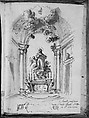 Album of Drawings, Filippo Juvarra (Italian, Messina 1678–1736 Madrid), 1)     Pen and brown ink, brush and gray wash.
2)     Pen and brown ink, over black chalk.
3)
4)     Black chalk.
5)     Pen and brown ink, over black chalk.
6)     Pen and brown ink, over black chalk.
7)     Pen and brown ink, black chalk transfer.
8)     Pen and brown ink, brush and gray wash, over black chalk.
9)     Black chalk.
10)   Black chalk.
11)   Black chalk, with pen and brown ink inscription and sketches.
12)
13)   Pen and brown ink, over traces of black chalk.
14)   Pen and brown ink.
15)   Pen and brown ink, over black chalk.
16)   Black chalk.
17)   Pen and brown ink, over black chalk.
18)   
19)   Black chalk.
20)   Black chalk.
21)   Black chalk, with some strengthening in pen and brown ink.
22)  
23)   Black chalk. 
24)   Black chalk.
25)   Black chalk.
26)   Black chalk.
27)   Black chalk.
28)   Black chalk.
29)   Black chalk.
30)   Black chalk.
31)   Black chalk.
32)   Black chalk.
33)   Black chalk.
34)   Black chalk.
35)   Black chalk.
36)   Black chalk.
37)   Black chalk.
38)   Black chalk.
39)   Black chalk.
40) 
41)
42)
43)
44)
45)
46)
47)
48)
49)
50)
51)    Black chalk, pen and brown ink.
52) 
53)    Black chalk, pen and brown ink.
54)
55)    Pen and brown ink, brush and wash, over black chalk.
56)
57)    Pen and brown ink, brush and wash, over black chalk.
58)    Pen and brown ink.
59)    Pen and brown ink, over black chalk.
60)    Pen and brown ink, over black chalk.
61)    Brush and gray wash, over black chalk on lightweight paper.
62)    
63)    Black chalk.
64)    
65)    Black chalk.
66)    Pen and brown ink, over black chalk.
67)    Pen and brown ink, brush and gray wash, over black chalk.
68)    Pen and brown ink, brush and two tones of gray wash, over black chalk.
69)    Pen and brown ink, brush and two tones of brown wash, over black chalk.
70)    Pen and brown ink.
71)    Black chalk.
72)
73)    Pen and brown ink, over black chalk.
74)    
75)    Pen and brown ink, brush and gray wash, over black chalk.
76)    Black chalk, pen and brown ink.
77)    Pen and brown ink, brush and gray wash, over black chalk.
78)    Pen and brown ink.
79)    Pen and brown ink, over black chalk.
80)    
81)    Pen and brown ink, over black chalk.
82)    
83)    Pen and brown ink, over black chalk.
84)
85)    Pen and brown ink, over black chalk.
86)
87)    Pen and brown ink, over black chalk.
88)
89)    Black chalk.
90)  
91)
92)    Black chalk.
93)    Pen and brown ink, over black chalk.
94)    Pen and brown ink, over black chalk.
95)    Pen and brown ink, over black chalk.
96)    
97)    Pen and brown ink, over black chalk.
98)    Pen and brown ink, over black chalk.
99)    Pen and brown ink, over black chalk.
100)
101)  Pen and brown ink, over black chalk.
102)  
103)  Black chalk.
104)  Pen and brown ink, over black chalk.
105)  Pen and brown ink, over black chalk.
106)  Pen and brown ink, over black chalk.
107)  Pen and brown ink, over black chalk.
108)
109)  Pen and brown ink, over black chalk.
110)  Pen and brown ink, over black chalk.
111)  Pen and brown ink, over black chalk.
112)  
113)  Pen and brown ink, over black chalk.
114)
115)  Black chalk.
116)  Pen and brown ink.
117)  Pen and brown ink, over black chalk.
118)  Pen and brown ink.
119)  Pen and brown ink, over black chalk.
120)  Pen and brown ink.
121)  Pen and brown ink.
122)  Pen and brown ink, over black chalk.
123)  Pen and brown ink, over black chalk.
124)  
125)  Pen and brown ink, brush and brown wash, over black chalk.
126)  Pen and brown ink.
127)  Pen and brown ink, over black chalk.
128)  1) Pen and brown ink.
         2) Black chalk.
129)  Pen and brown ink, over black chalk.
130)  
131)  Black chalk.
132)  
133)  Black chalk.
134)  Pen and brown ink, over black chalk.
135)  Pen and brown ink, over black chalk.
136)  Pen and brown ink, over black chalk.
137)  Pen and brown ink, brush and brown wash, over black chalk.
138)
139)  Pen and brown ink, over black chalk.
140)  
141)  
142)
143)  Pen and brown ink, over black chalk.
144)  
145)  Pen and brown ink, over black chalk.
146)  Black chalk.
147)  Pen and brown ink, brush and brown wash, over black chalk.
148)
149)  Pen and brown ink, over black chalk.
150)
151)  Pen and brown ink, over black chalk.
152)  
153)  Pen and brown ink, brush and brown wash, over black chalk.
154)  
155)  Pen and brown ink, over black chalk.
156)  Black chalk.
157)  Pen and brown ink, over black chalk.
158)  
159)  Pen and brown ink, brush and brown wash, over black chalk. 
160)  Black chalk.
161)  Black chalk.
162)
163)  Pen and brown ink.
164)  Pen and brown ink, over black chalk.
165)  Pen and brown ink, brush and brown wash, over black chalk.
166)  Pen and brown ink, over black chalk.
167)  Pen and brown ink, over black chalk.
168)
169)  Pen and brown ink, over black chalk.
170)  1)  Pen and brown ink.
         2)  Pen and brown ink.
         3)  Black chalk.
171)  Pen and brown ink.
172)  1)  Pen and brown ink.
         2)  Pen and brown ink, brush and brown wash.
173)  Pen and brown ink, over black chalk.
174)  Pen and brown ink, over black chalk.
175)  Pen and brown ink, brush and brown wash, over black chalk.
176)  
177)  Pen and brown ink, over black chalk.
178)
179)  Pen and brown ink, over black chalk.
180)
181)  Pen and brown ink, over black chalk.
182)  Black chalk.
183)  Pen and brown ink, over black chalk.
184)
185)  Pen and brown ink, over black chalk.
186)  
187)  Pen and brown ink, over black chalk.
188)
189)  Pen and brown ink, over black chalk.
190)  Black chalk.
191)  Black chalk.
192)  Pen and brown ink, over black chalk.
193)  
194)  Pen and brown ink, over black chalk.
195)  Black chalk, with a small remaining portion of a sketch in pen and brown ink.
196)  Pen and brown ink, over black chalk.
197)  Pen and brown ink, over black chalk.
198)  Black chalk.
199)  Pen and brown ink, over black chalk.
200)  
201)  Black chalk.
202)
203)  Pen and brown ink, brush and brown wash, over black chalk.
204)  
205)  Pen and brown ink, brush and brown wash, over black chalk.
206)  
207)  Pen and brown ink, over black chalk.
208)
209)  Pen and brown ink, brush and brown wash, over black chalk.
210)  
211)  Pen and brown ink, over black chalk.
212)
213)  Pen and brown ink, brush and brown wash, over black chalk.
214)  
215)  
216)  Black chalk, brush and brown wash.
217)  Pen and brown ink, brush and brown wash, over black chalk.
218)  Brush and gray wash, over black chalk.
219)  Pen and brown ink, brush and brown wash, over black chalk.
220)  Black chalk.
221)  Pen and brown ink, brush and brown wash, over black chalk.
222)  Pen and brown ink.
223)  Pen and brown ink, over black chalk.
224)  Pen and brown ink, over black chalk.
225)  Pen and brown ink, brush and brown wash, over black chalk.
226)  Black chalk.
227)  Pen and brown ink, over black chalk.
228)  Pen and brown ink, over black chalk.
229)  Pen and brown ink.
230)  Pen and brown ink, over black chalk.
231)  Pen and brown ink, over black chalk.
232)  
233)  Black chalk.
234)  Pen and brown ink.
235)  Pen and brown ink, over black chalk.
236)  
237)  Black chalk.
238)  Pen and brown ink, over black chalk.
239)  Pen and brown ink, over black chalk.
240)  Black chalk, brush and gray wash.
241)  Black chalk, brush and gray wash.
242)  Black chalk, brush and gray wash.
243)  Pen and brown ink, over black chalk.
244)  
245)  Pen and brown ink, brush and brown wash, over black chalk.
246)  Pen and brown ink, over black chalk.
247)  Pen and brown ink, over black chalk.
248)  Pen and brown ink, over black chalk.
249)  Pen and brown ink, brush and brown wash, over black chalk.
250)