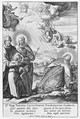 The Ecstasy of St. Teresa, Antonius Wierix, II  Netherlandish, Engraving; first state of two