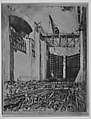 Laying the Floor of Pedro Miguel Lock, Joseph Pennell  American, Lithograph