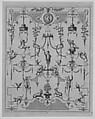 Ornament Designs Invented by J. Berain, Jean Berain (French, Saint-Mihiel 1640–1711 Paris), Engraving