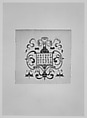 Alphabet Surrounded by Decorative Ornamentation, Jacques Hurtu  French, Blackwork and engraving