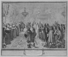 Abraham Bosse | Ceremony of the Contract of Marriage between Władysław ...