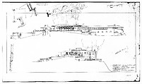 Francis W. Little House: East and South Elevations - Scheme 1 with alternate Scheme 2 details, Frank Lloyd Wright (American, Richland Center, Wisconsin 1867–1959 Phoenix, Arizona) and Studio, Graphite