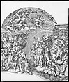 Michelangelo's Last Judgment, Engraved by Nicolas Beatrizet (French, Lunéville 1515–ca. 1566 Rome (?)), Engraving