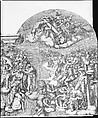 Michelangelo's Last Judgment, Engraved by Nicolas Beatrizet (French, Lunéville 1515–ca. 1566 Rome (?)), Engraving