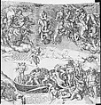 Michelangelo's Last Judgment, Engraved by Nicolas Beatrizet (French, Lunéville 1515–ca. 1566 Rome (?)), Engraving