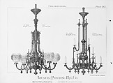 Catalogue of Gas Fixtures and Fittings, Archer & Pancoast Manufacturing Company American, Illustrations: lithographs and color lithographs