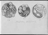 Album with Designs for Art Nouveau Jewelry, Edgar Gilstrap Simpson (British, 1867–1945 (presumed)), Graphite and gouache