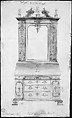Chippendale Drawings, Vol. II, Thomas Chippendale (British, baptised Otley, West Yorkshire 1718–1779 London), Pen and black ink, brush and gray wash