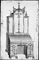 Chippendale Drawings, Vol. II, Thomas Chippendale (British, baptised Otley, West Yorkshire 1718–1779 London), Pen and black ink, brush and gray wash