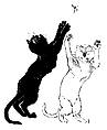 Cats: Pictures without Words, Théophile-Alexandre Steinlen (French (born Switzerland), Lausanne 1859–1923 Paris), Photorelief etchings