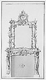 Design for a Fireplace, Sir Henry Cheere (British, London 1703–1781 London), Pen and brown ink, brush and pale brown and green wash and watercolor