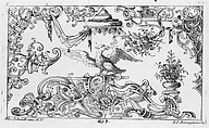 Ganz Neu Inventiertes Laub und Bandelwerck zu finden bey Albrecht Schimdt, Johann Jakob Baumgartner  German, Etching
