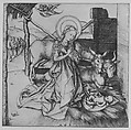 The Nativity, Martin Schongauer (German, Colmar ca. 1435/50–1491 Breisach), Engraving