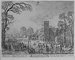 January, Jan van de Velde II Dutch, Etching