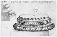 Doric Base, from "Speculum Romanae Magnificentiae", Agostino Veneziano (Agostino dei Musi) (Italian, Venice ca. 1490–after 1536 Rome), Engraving