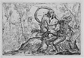The Flaying of Marsyas, Giovanni Pietro Possenti Italian, Etching