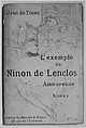 L'Exemple de Ninon de Lenclos, Amoureuse, Henri de Toulouse-Lautrec  French, Second edition<br/>Lithograph on vellum