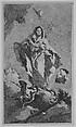 The Immaculate Conception, Lorenzo Tiepolo  Italian, Etching