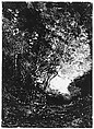 The Ambush (L'Embuscade), Camille Corot  French, Cliché-verre