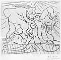 The Rescue III, Pablo Picasso (Spanish, Malaga 1881–1973 Mougins, France), Etching