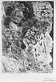 Rembrandt with a Palette, from the  Vollard Suite, Pablo Picasso (Spanish, Malaga 1881–1973 Mougins, France), Etching