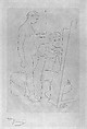 The Nude Model, Pablo Picasso (Spanish, Malaga 1881–1973 Mougins, France), Etching
